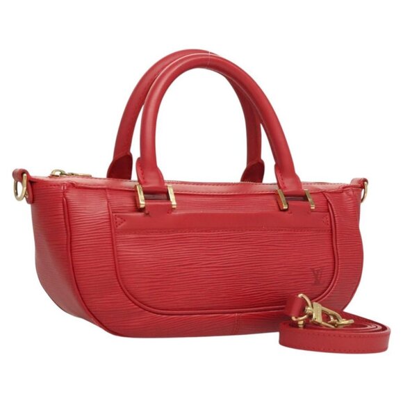 LOUIS VUITTON Epi Danura PM Hand Bag 2way Red M5891E LV Auth 120654 - Picture 1 of 16